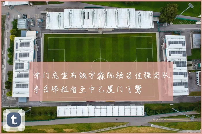 津门虎宣布钱宇淼阮杨吕佳强离队李岳峰租借至中乙厦门飞鹭